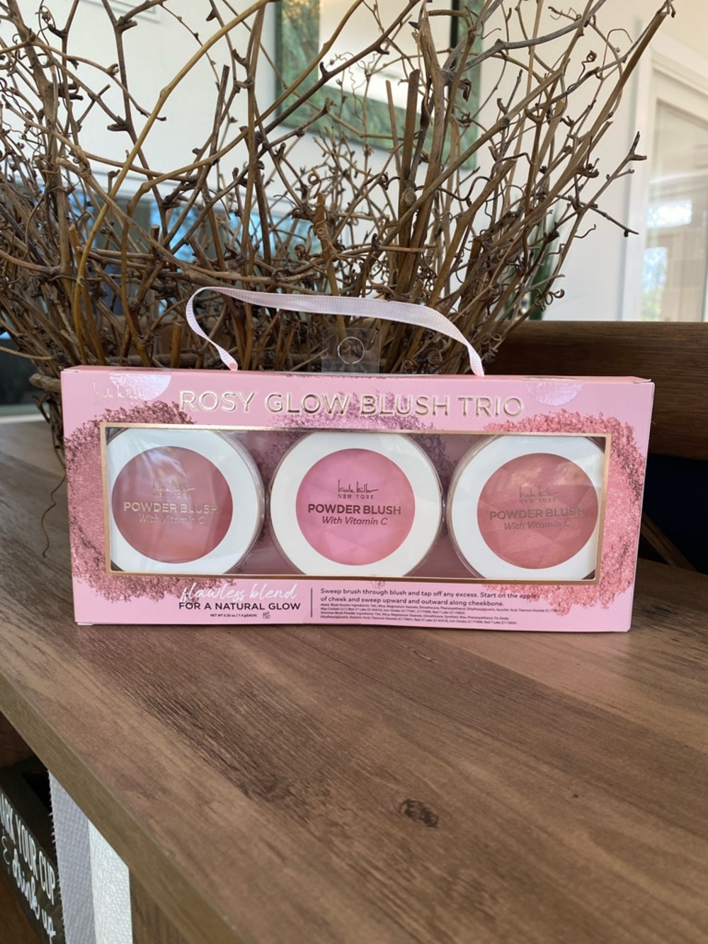 🍀 Rosy Glow Blush Trio - Pink Powder Blush Set